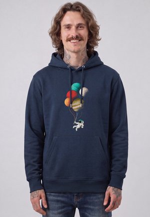 watapparel, BALLOON SPACEMAN UNISEX - Kapuzenpullover - french navy