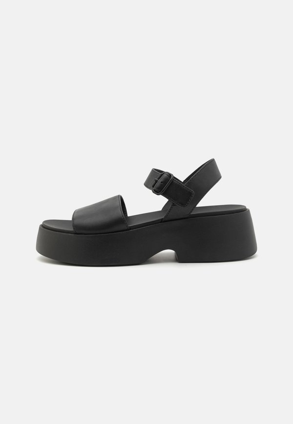 TASHA - Platform sandals - schwarz