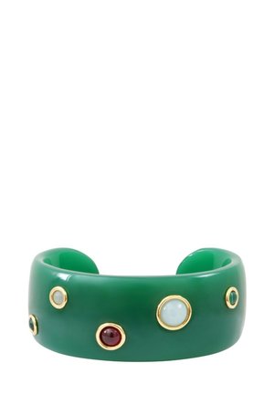 MASSERIA M AND GEMSTONE CUFF - Bracelet - green