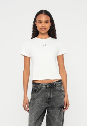 BABY TEE UNISEX - Basic póló - off white