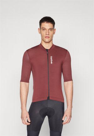 RIDE SHORT SLEEVE - Cyklistický dres - dark red