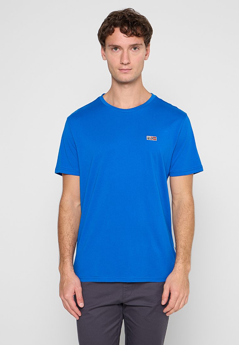 Napapijri T-shirt basic blauw