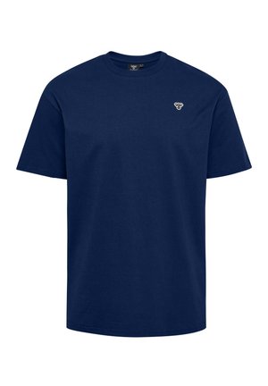 Hummel BEE S/S - Basic T-shirt - dress blues