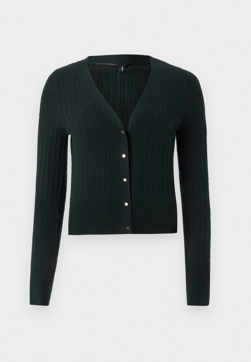 Only Vest donkergroen