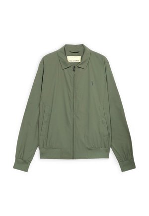 Trussardi, COLLO A IN - Lichte jas - verde militare
