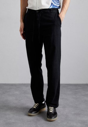 PABLO TROUSERS - Pantalones - black