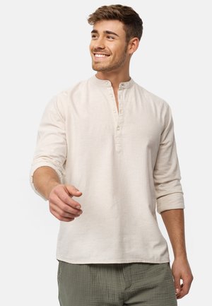 INDICODE JEANS LANGARM WAYLON - Camicia - raw linen