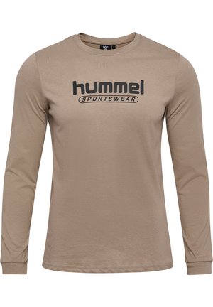 Langarmshirt - khaki