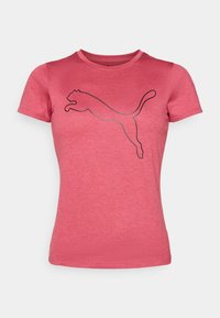 ESSENTIAL LOGO TEE - Camiseta deportiva - port heather