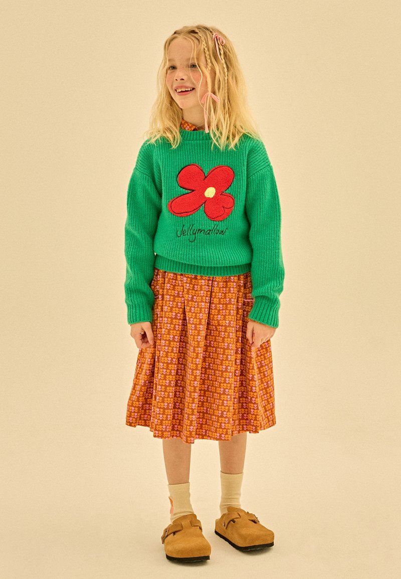 JELLY MALLOW FLOWER UNISEX - Džemper - green