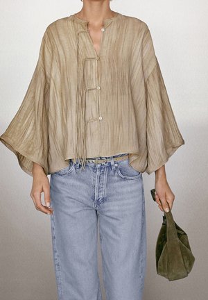 Blouse - beige