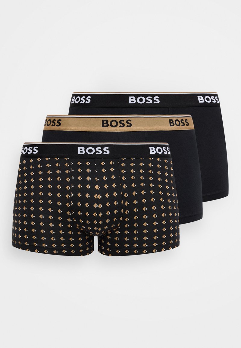 BOSS TRUNK POWER 3 PACK - Trunks - medium beige/black - Zalando.ie
