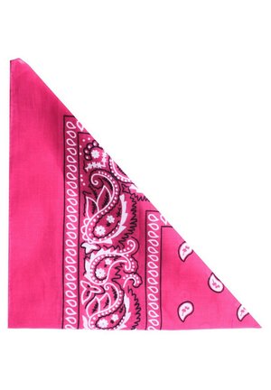BANDANA COTON - Foulard - mottled pink