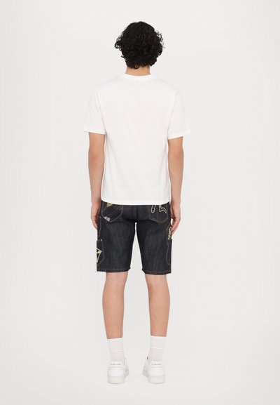 Evisu LOGO TEE - Jednoduché tričko - white