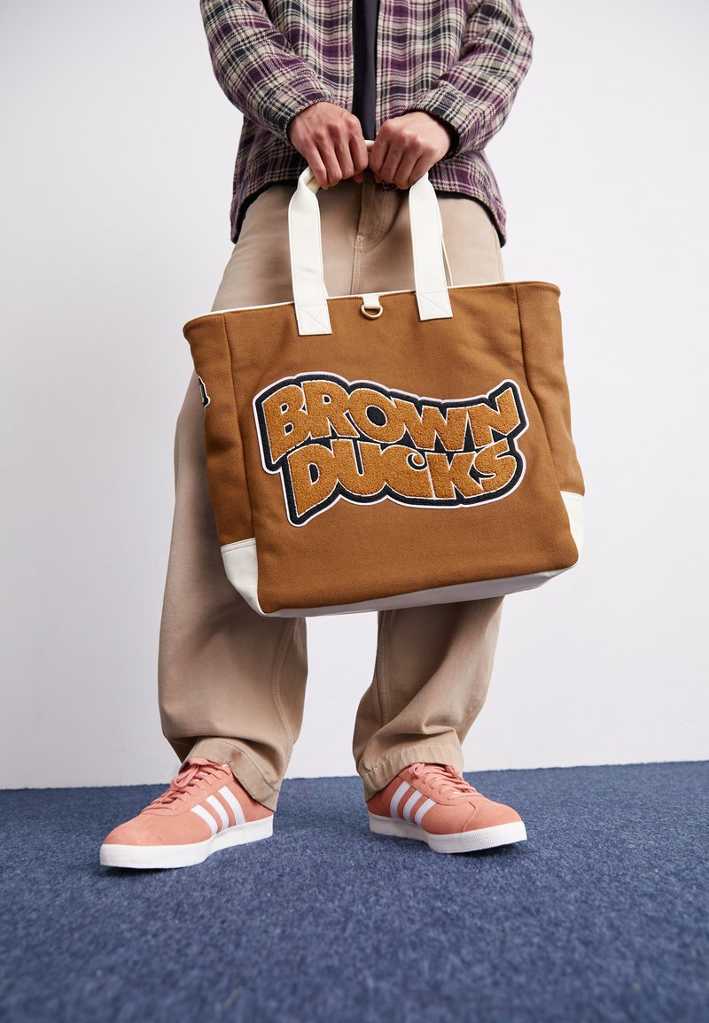 Carhartt WIP DUCKS TOTE UNISEX - Tote bag - hamilton brown/wax  