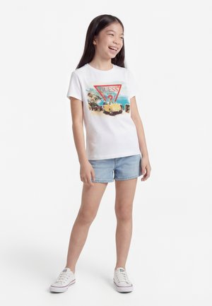 Guess JUNIOR - T-shirts print - pure white