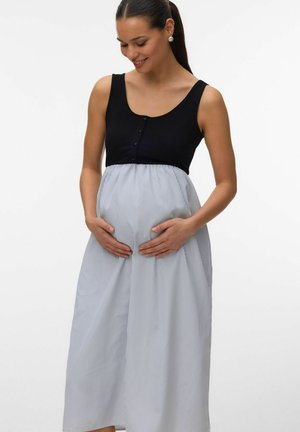 MAMALICIOUS DRESS MLJOELLE MATERNITY DRESS - Denné šaty - black
