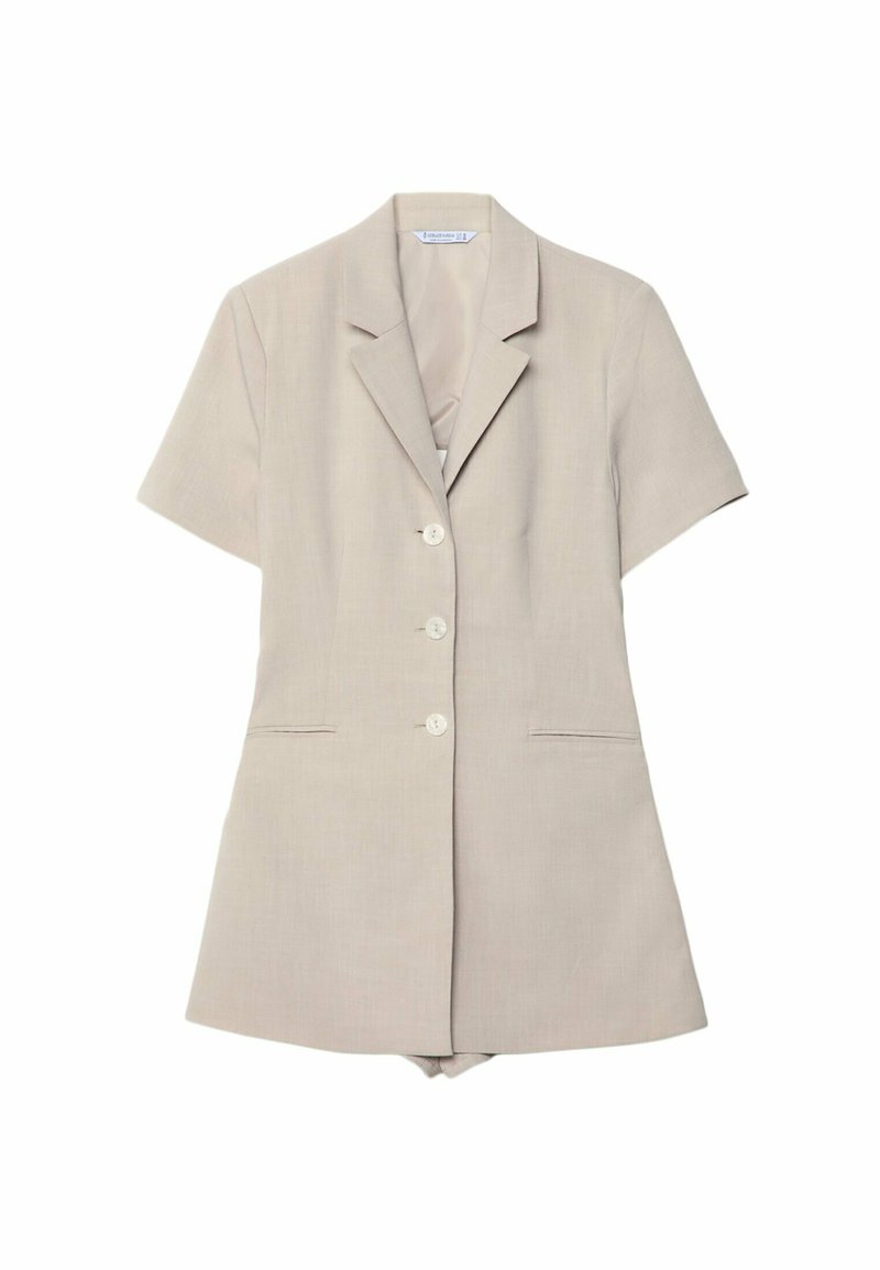 Stradivarius Blousejurk graniet Stradivarius Blousejurk graniet