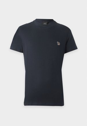PS Paul Smith, MEN SLIM FIT ZEBRA - Βασικό μπλουζάκι - very dark navy
