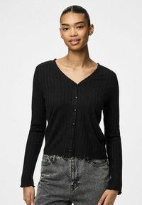 Pieces PCIRIS - Cardigan - black
