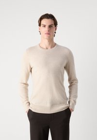 FROM FUTURE Strickpullover - beige mouline