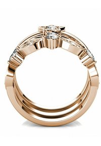 MYC Paris BAGUE SOLAR  - Anello - or rosé / cristal