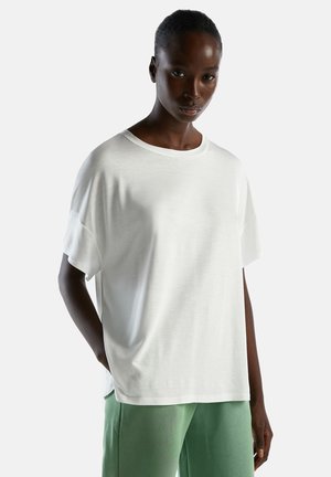 STRETCH - Camiseta básica - white