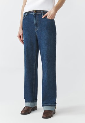 Straight leg jeans - denim
