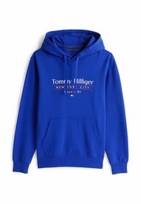 Tommy Hilfiger LOGO HOODY - Jersey con capucha - wedge blue