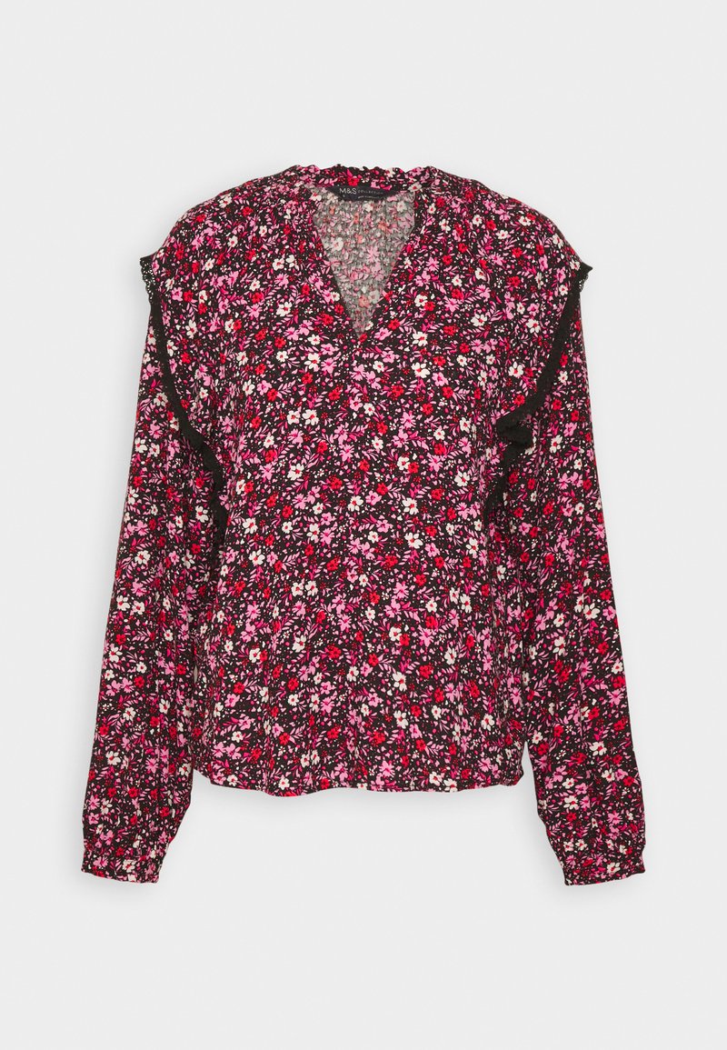 Marks & Spencer Blouse donkerroze Marks & Spencer Blouse donkerroze