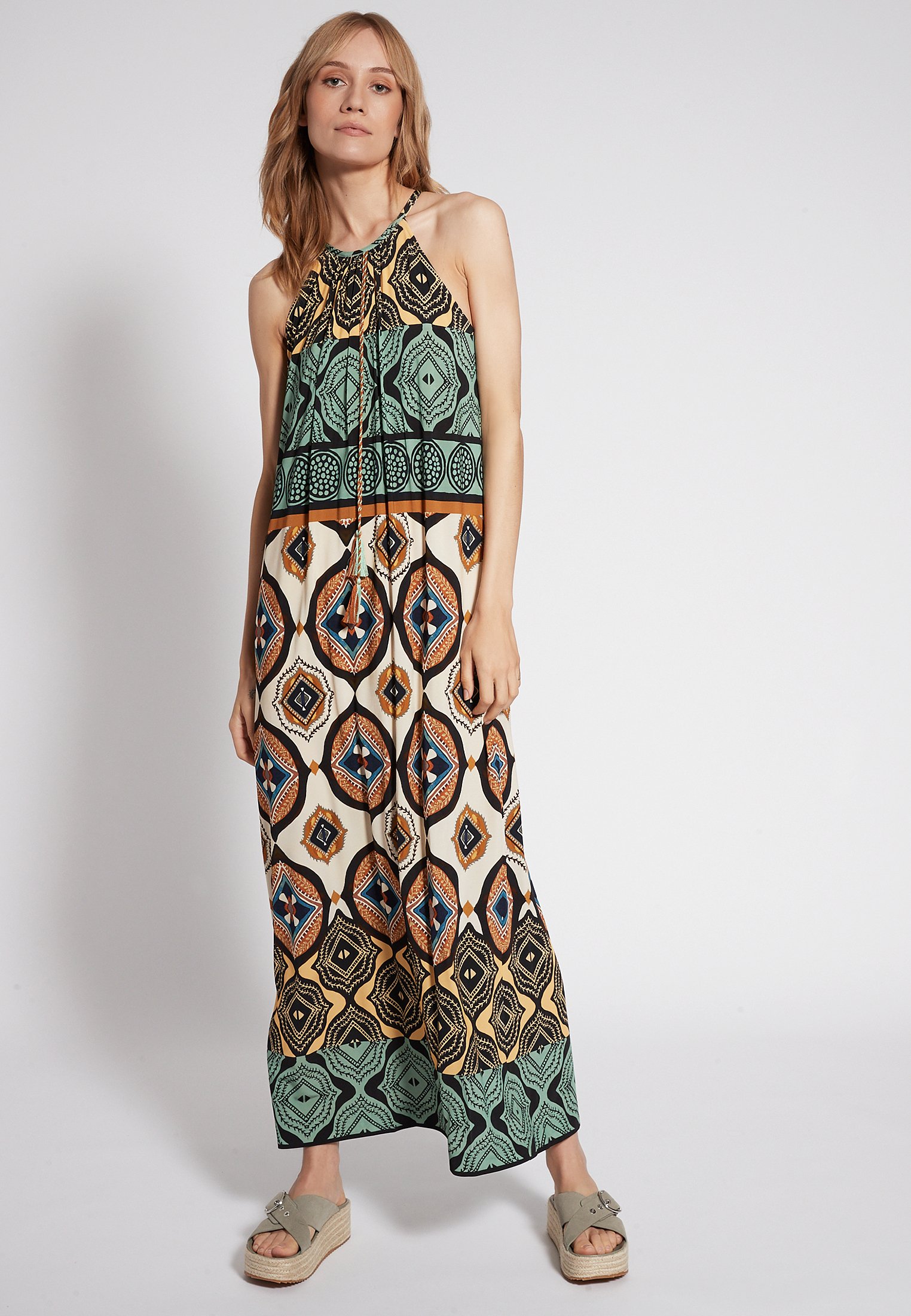 Ana Alcazar Maxikleid - mehrfarbig - Zalando.de