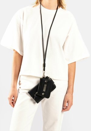 CLIO GOLDBRENNER DIDO - Portemonnee - black silver