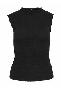 VILA DELIA STEHKRAGEN - Linne - black