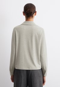 Marc O'Polo Langarmshirt - soft stone melange