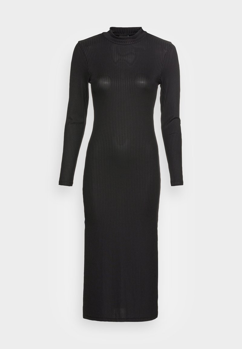 Damen Freizeitkleider | Pieces PCMADDI HIGH NECK MIDI DRESS Jerseykleid black/schwarz - OX77368 Damen Freizeitkleider | Pieces PCMADDI HIGH NECK MIDI DRESS Jerseykleid black/schwarz - OX77368