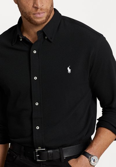 Polo Ralph Lauren Big & Tall FEATHERWEIGHT MESH SHIRT - Shirt - black