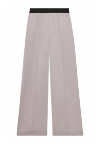 Reiss ELSIE WIDE LEG ELASTIC WAIST - Hlače - grey