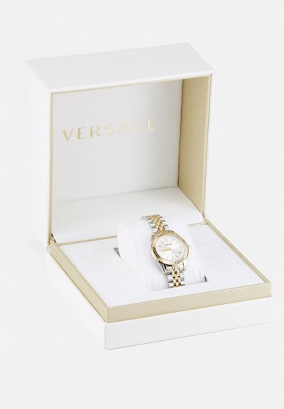 Versace GRECA TIME LADY - Reloj - silver-coloured/gold-coloured