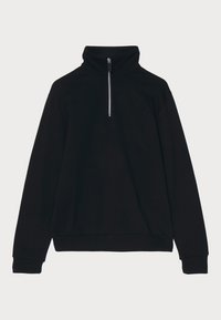 ESSENTIALS HALF ZIP - Sweatshirt - black