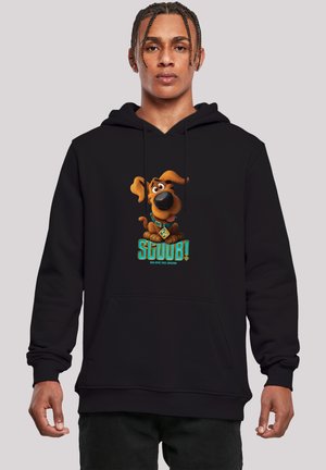 F4NT4STIC SCOOBY DOO PUPPY SCOOBY - Mikina s kapucňou - black