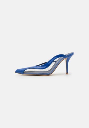 GIABORGHINI COLETTE - Mules à talons - bluette