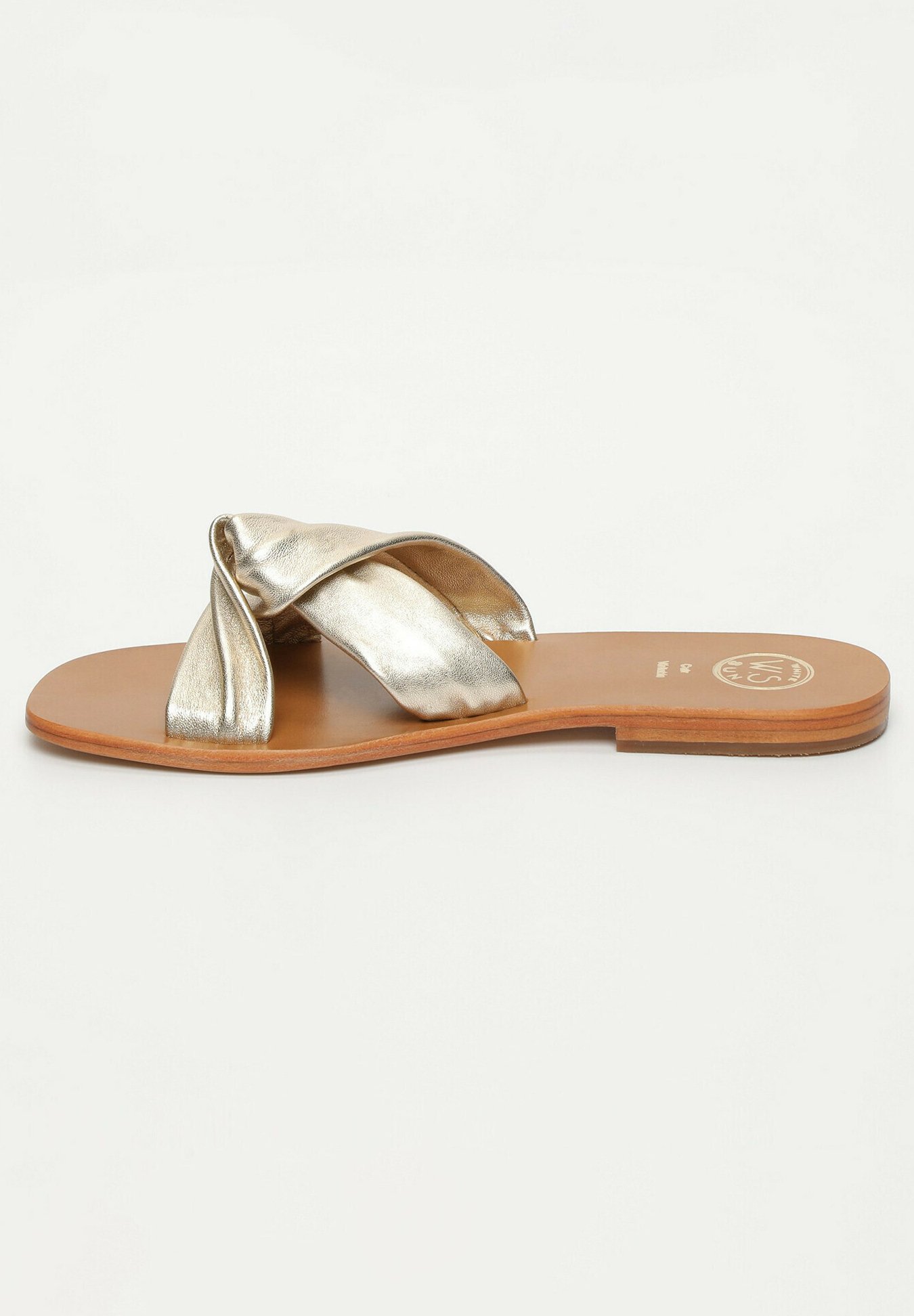 White Sun NINOA - Mules - gold/doré - ZALANDO.FR