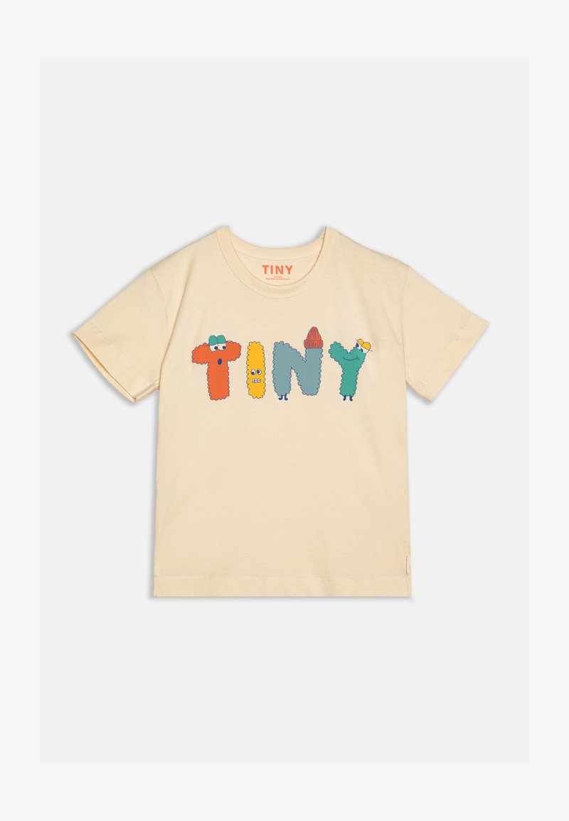 TINYCOTTONS PERFORMANCE TEE UNISEX - T-shirt imprimé - vanilla