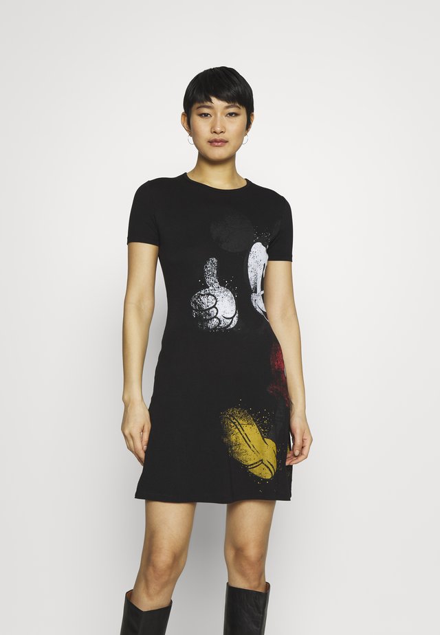 Jerseykjole - black