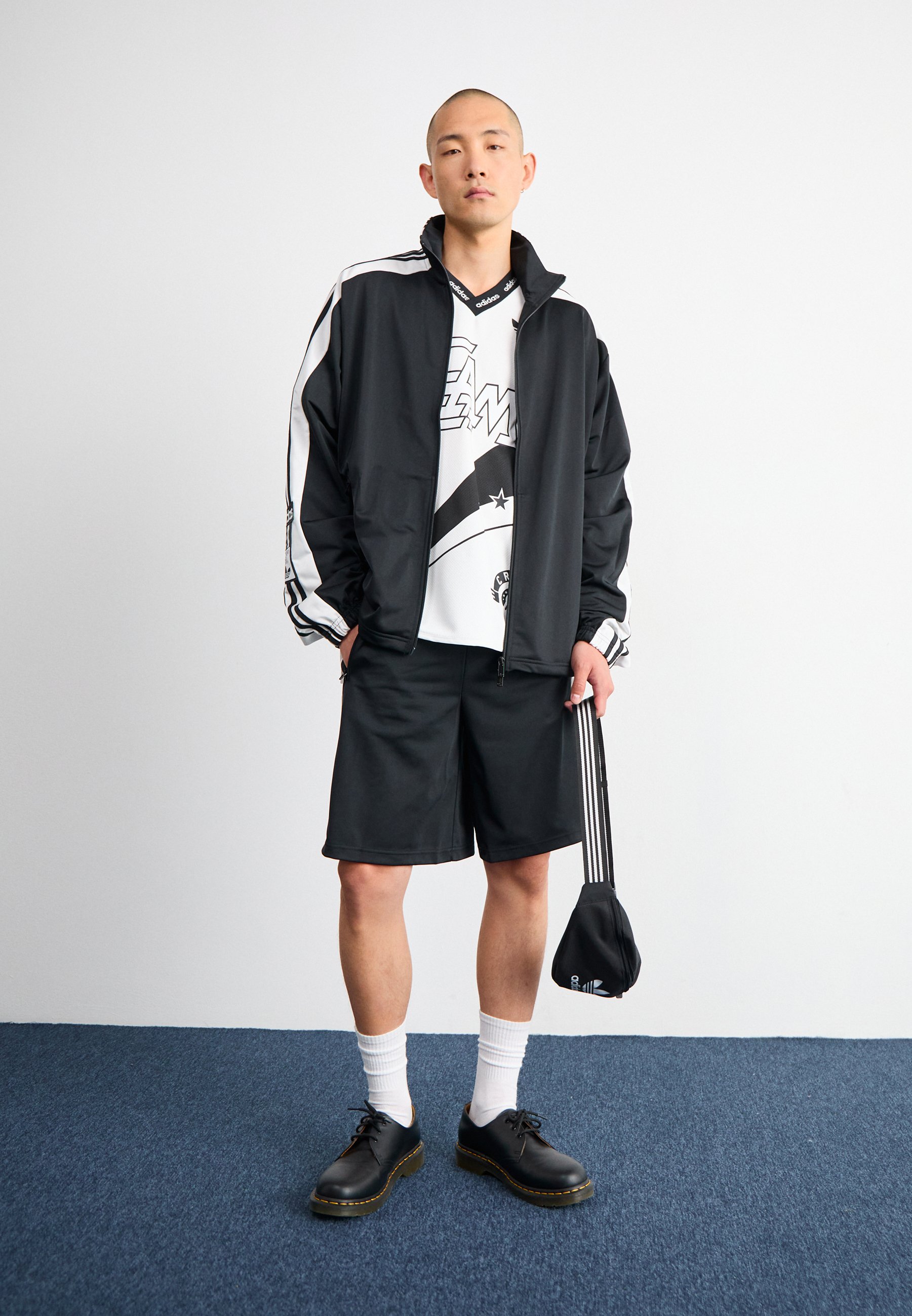 adidas Originals MEGABREAK - Training jacket - black - Zalando.co.uk