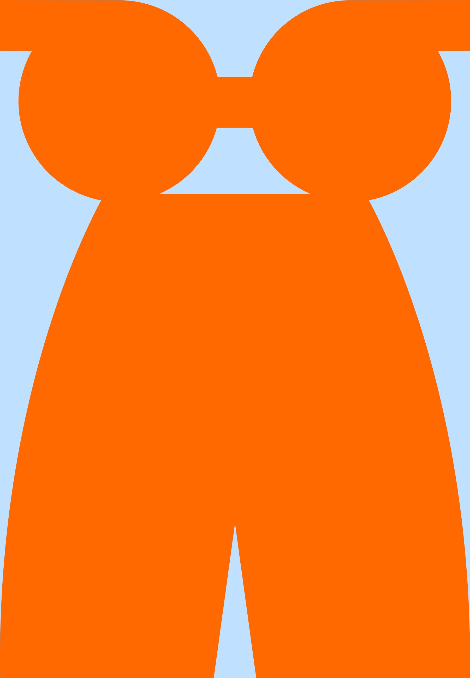Orangenes Kleid mit einem taillierten Oberteil und einem ausgestellten Rock. Das Design verfügt über eine Schleife in der Taille, eine glatte Textur und eine leuchtende Farbe.