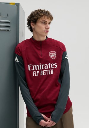 adidas Performance ARSENAL FC 25/26 TIRO 25 EUROPEAN PRO TOP - Klubbkläder - team coll burgundy/dark grey