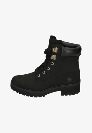 Timberland Enkellaarsjes met plateauzool - black