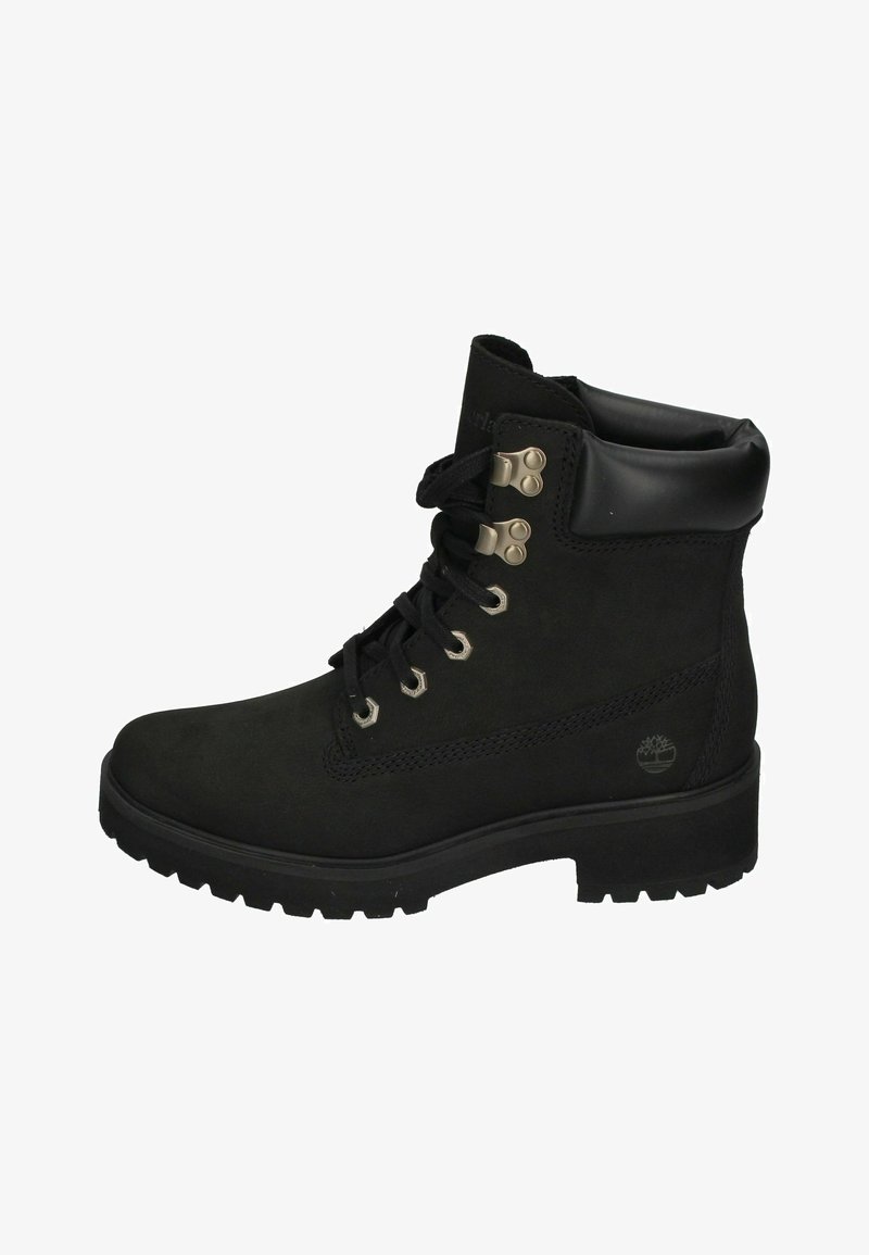 Timberland Enkellaarsjes met plateauzool - black