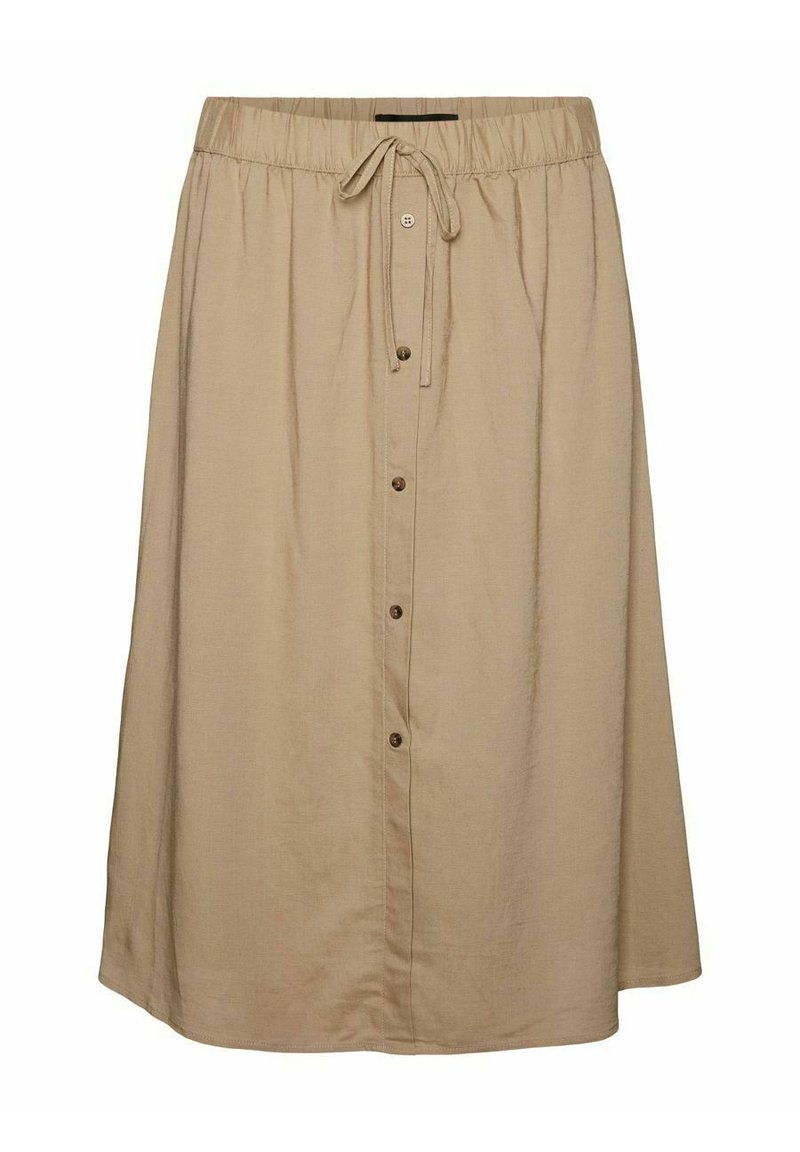 Damen Jeansröcke | Vero Moda A-Linien-Rock silver mink/beige - VK20059 Damen Jeansröcke | Vero Moda A-Linien-Rock silver mink/beige - VK20059